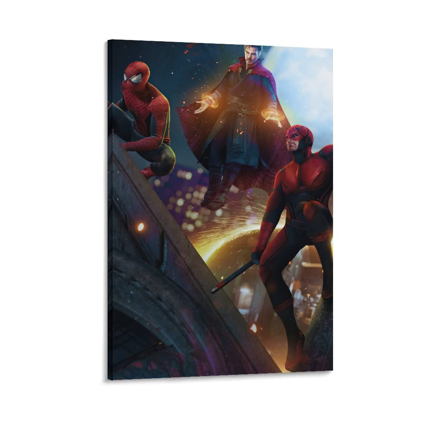 MARVEL スパイダーマン × Dr.ストレンジ ビッグサイズポスター ドクターストレンジ マルチバースオブマッドネス 60×90