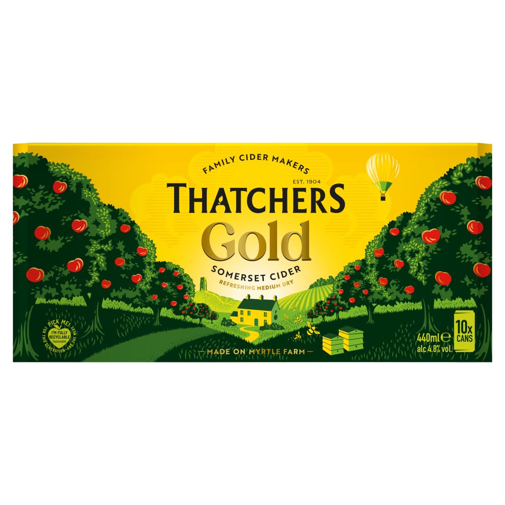 THATCHERS GOLD 10X440ML