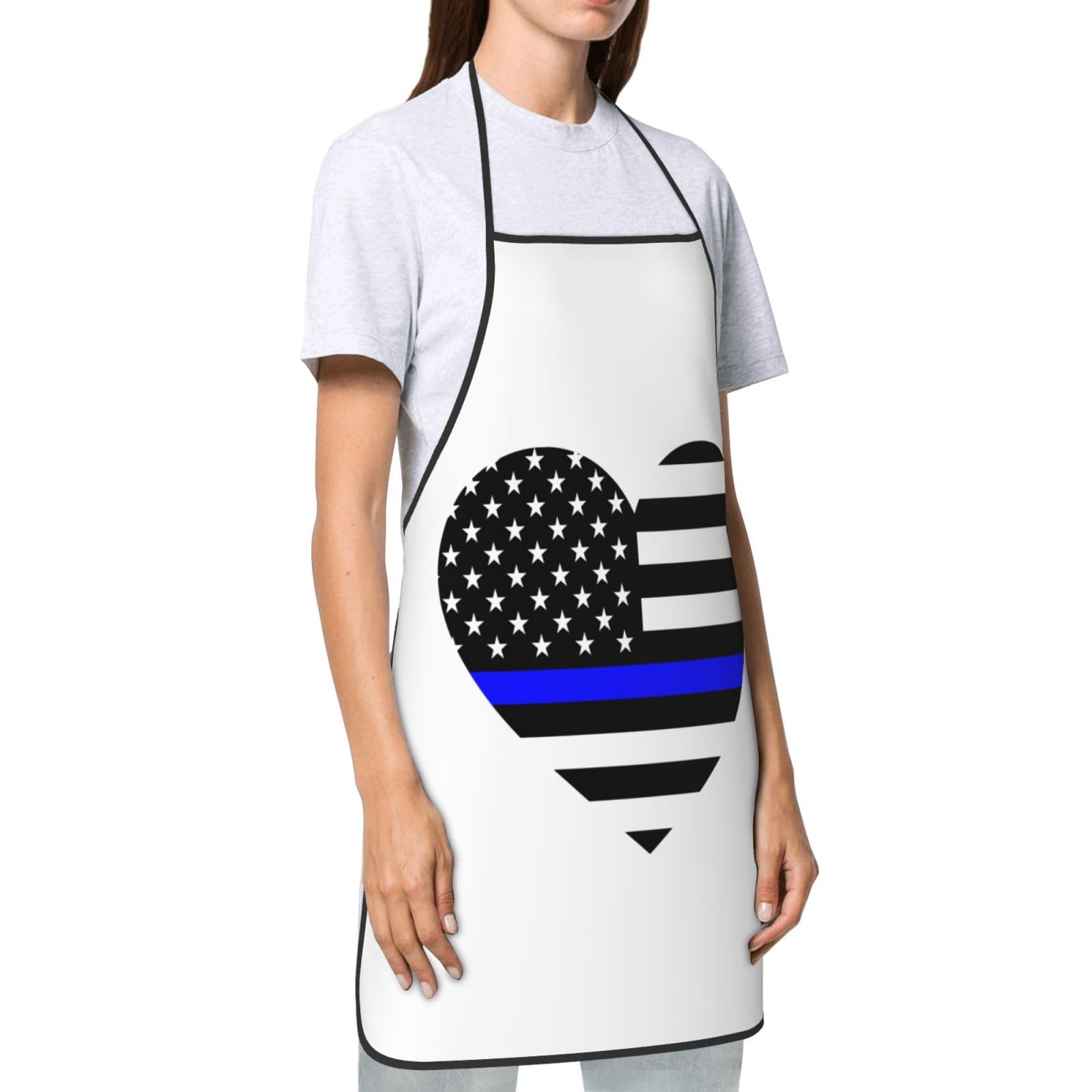 Tablier de cuisine unisexe avec drapeau canadien pour homme et femme
