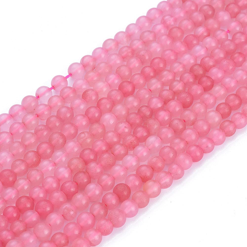 Cheriswelry 1 Filo Di Perline In Apatite Naturale, 8 Mm, Foro 0,8 Mm - 50 Pz Circa Per Collane E Bracciali Fai Da Te