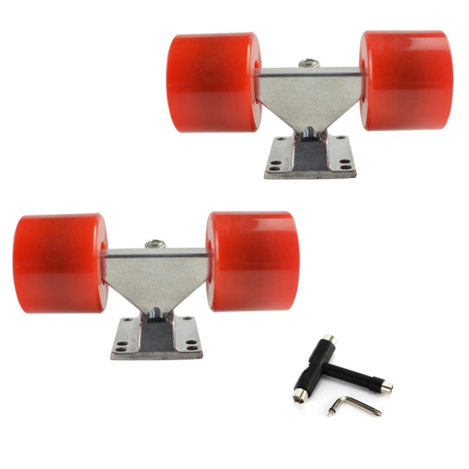 Roues de Skateboard et camions Silencieux, roulements de Roue de Skate, matériel de camions, longboards, Accessoires de Skateboard, Patinage intérieur et extérieur