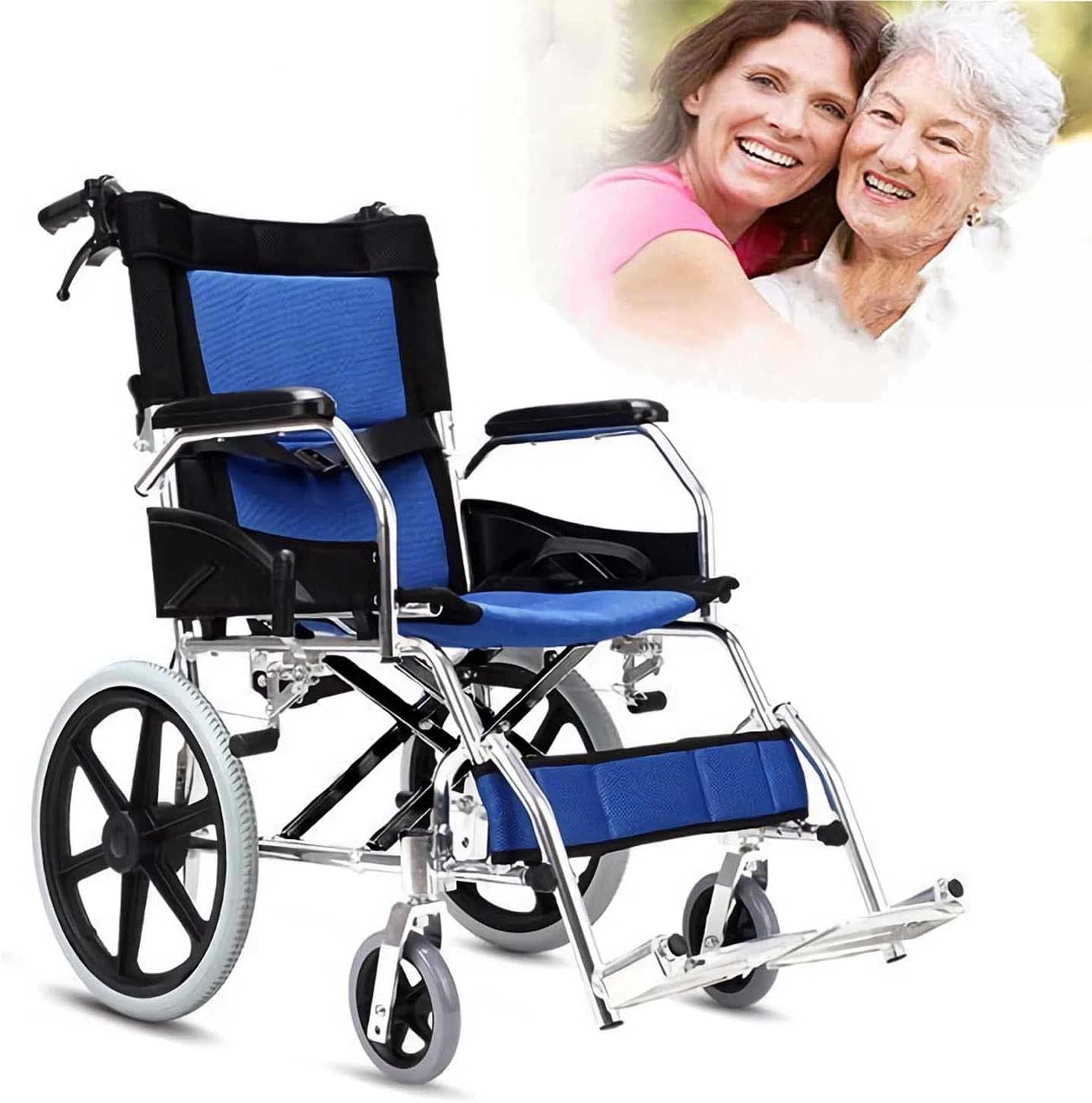 Bueuwe Bueuwe SelfPropelled Wheelchairs，Aluminum Alloy