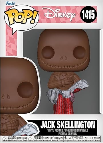 Funko Pop! Disney: The Nightmare Before Christmas - San Valentín, Jack Skellington - Figura de vinilo coleccionable - Idea de regalo - Producto