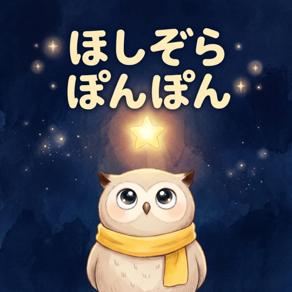ほしぞら ぽんぽん: 2歳・3歳・4歳・5歳向け 暗闇が怖くなくなる 寝かしつけえほん