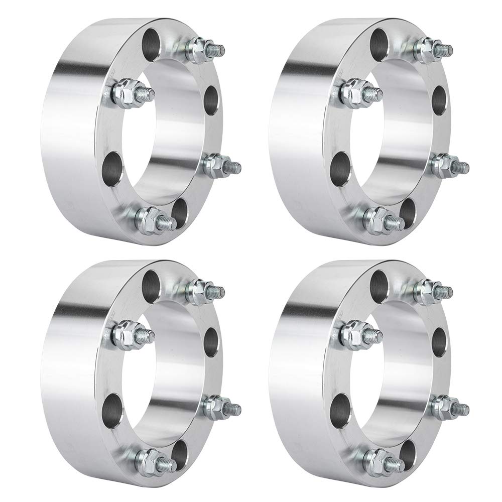 4-Pack 2" ATV Wheel Spacers – 4x137mm Bolt Pattern, 10x1.25 Studs, For Can-Am, Kawasaki, Bombardier Models