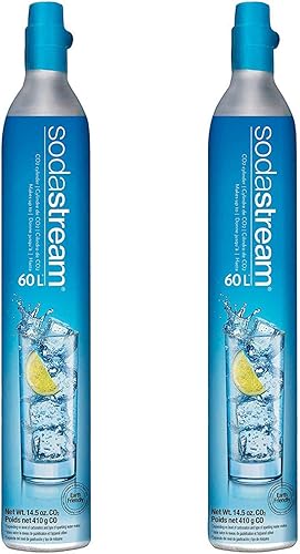 Miniatura 5 de SodaStream E-TERRA - Paquete para hacer agua con gas (negro), con CO2, botellas de carbonatación y sabores bubly Drops y carbonatador de intercambio