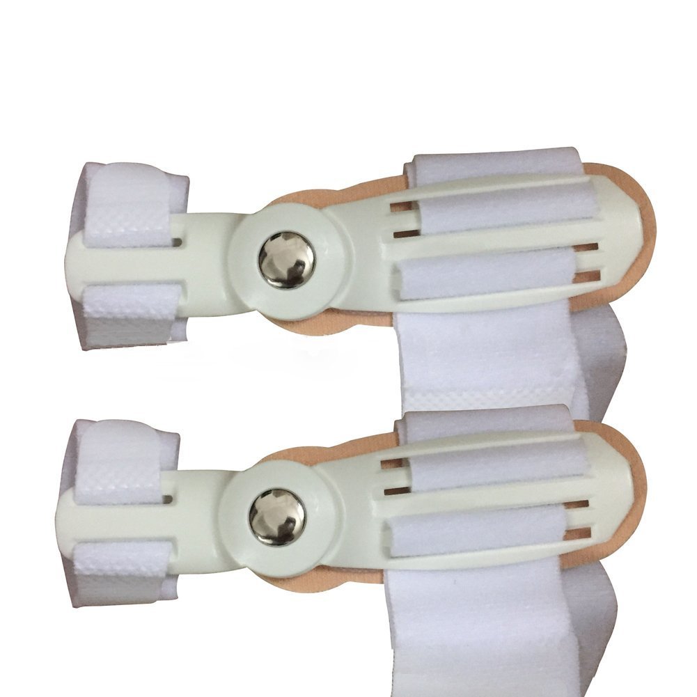 Pedimend Toes Straighteners with Adjustable Compression Straps - Hallux Valgus Foot Pain Relief - For Hallux Valgus / Crooked Toes / Hammer Toes / Metatarsalgia - Unisex - Foot Care