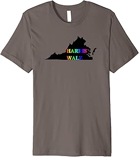 LGBTQ COMMUNITY OF VIRGINIA SUPPORT KAMALA HARRIS Premium T-Shirt