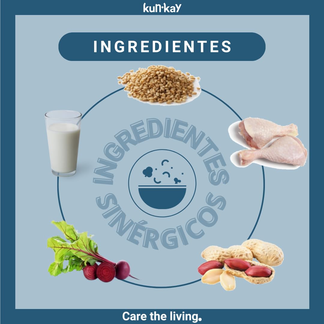 Mindkun - Suplemento Natural en Polvo Calmante para Perros 270 g | Antiestrés, Con Triptófano, Con Vitaminas B, Relajante sin Sedación