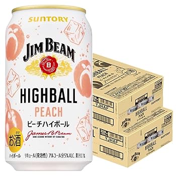 Amazon.co.jp: サントリー ジムビーム ハイボール ピーチハイ