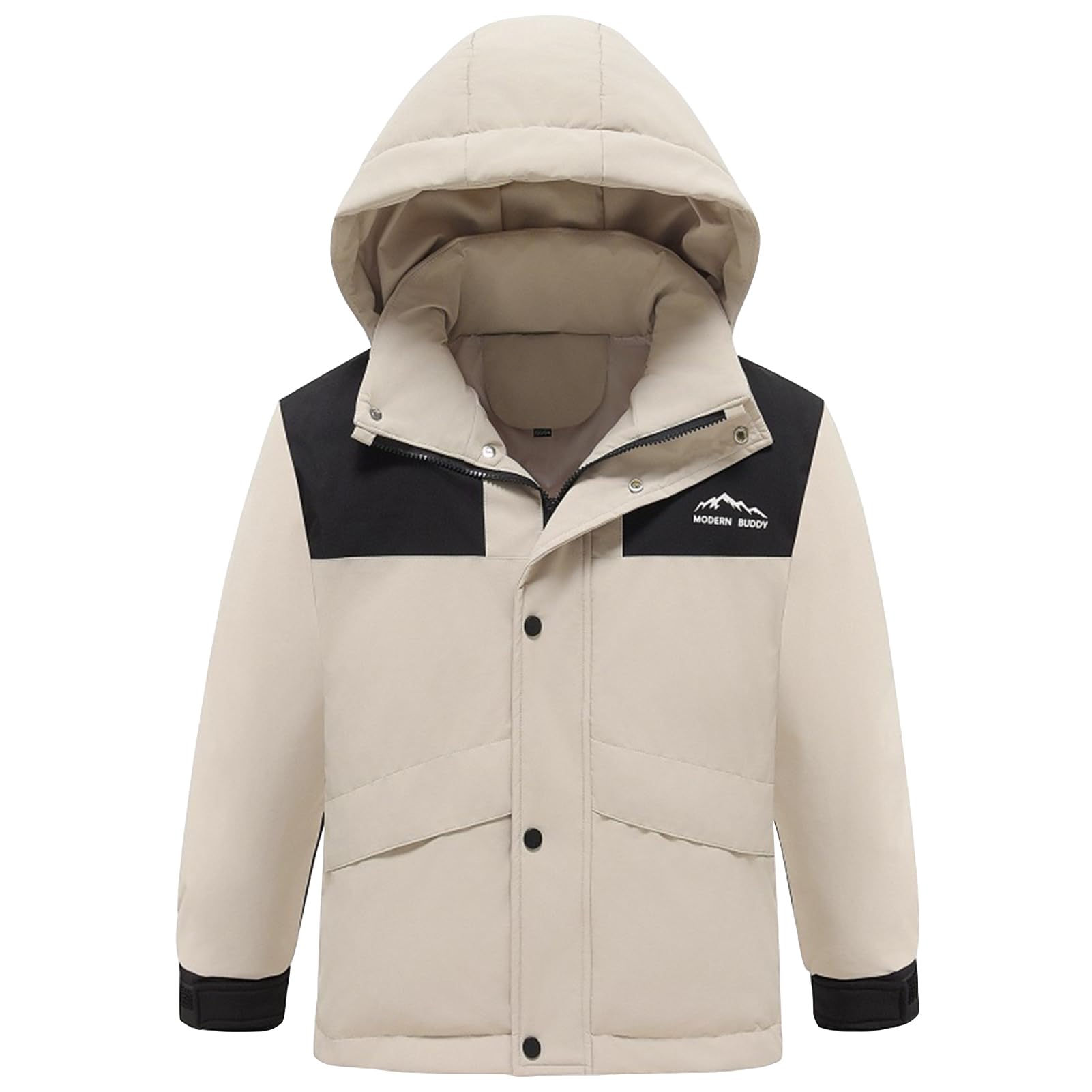 Niños Chaqueta de Plumón Invierno Abrigo Niña con Capucha Desmontable Chaqueta Plumas Grueso y Cálido