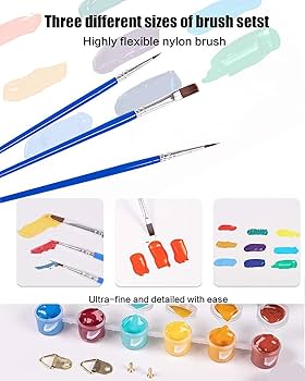 Amazon | 油絵 数字キットによる絵画 塗り絵 大人 手塗り