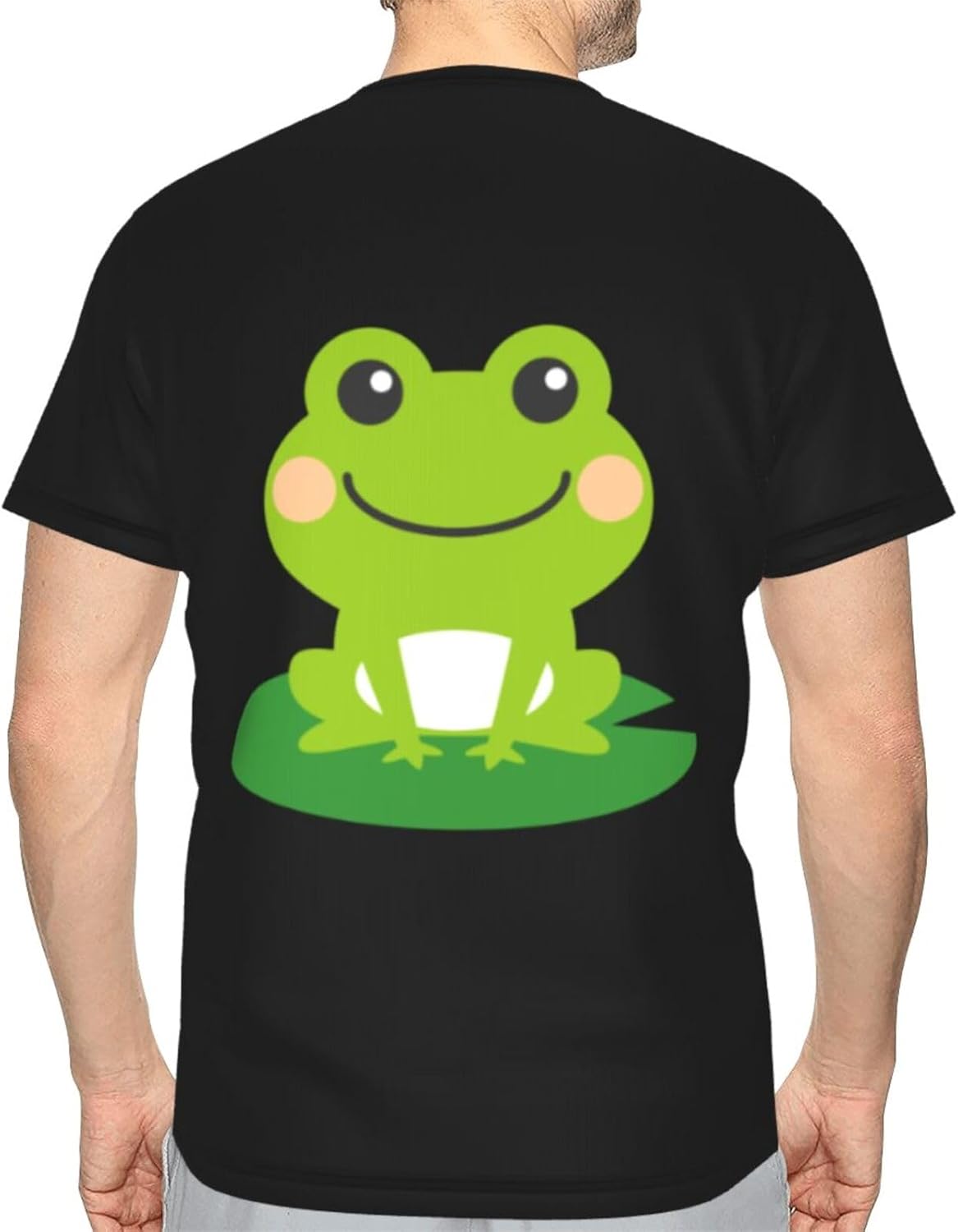 Amazon | [COOLEAD] Tシャツ 葉っぱの上に乗った かわいい