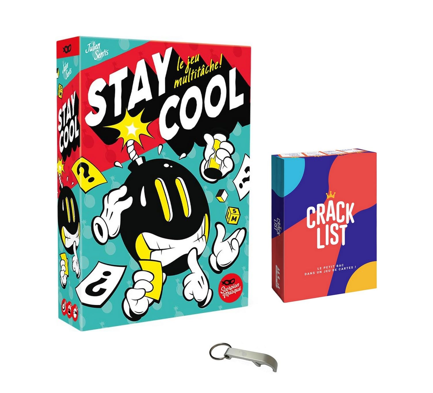 Lot Stay Cool + Crack List Jeux Version Française + 1 Decap Blumie (Stay Cool + Crack List)