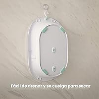 Vista 2 de Frida Baby Bañera de bebé 4 en 1 Grow-with-Me, bañera para recién nacidos a niños pequeños con asiento de baño extraíble y respaldo para soporte