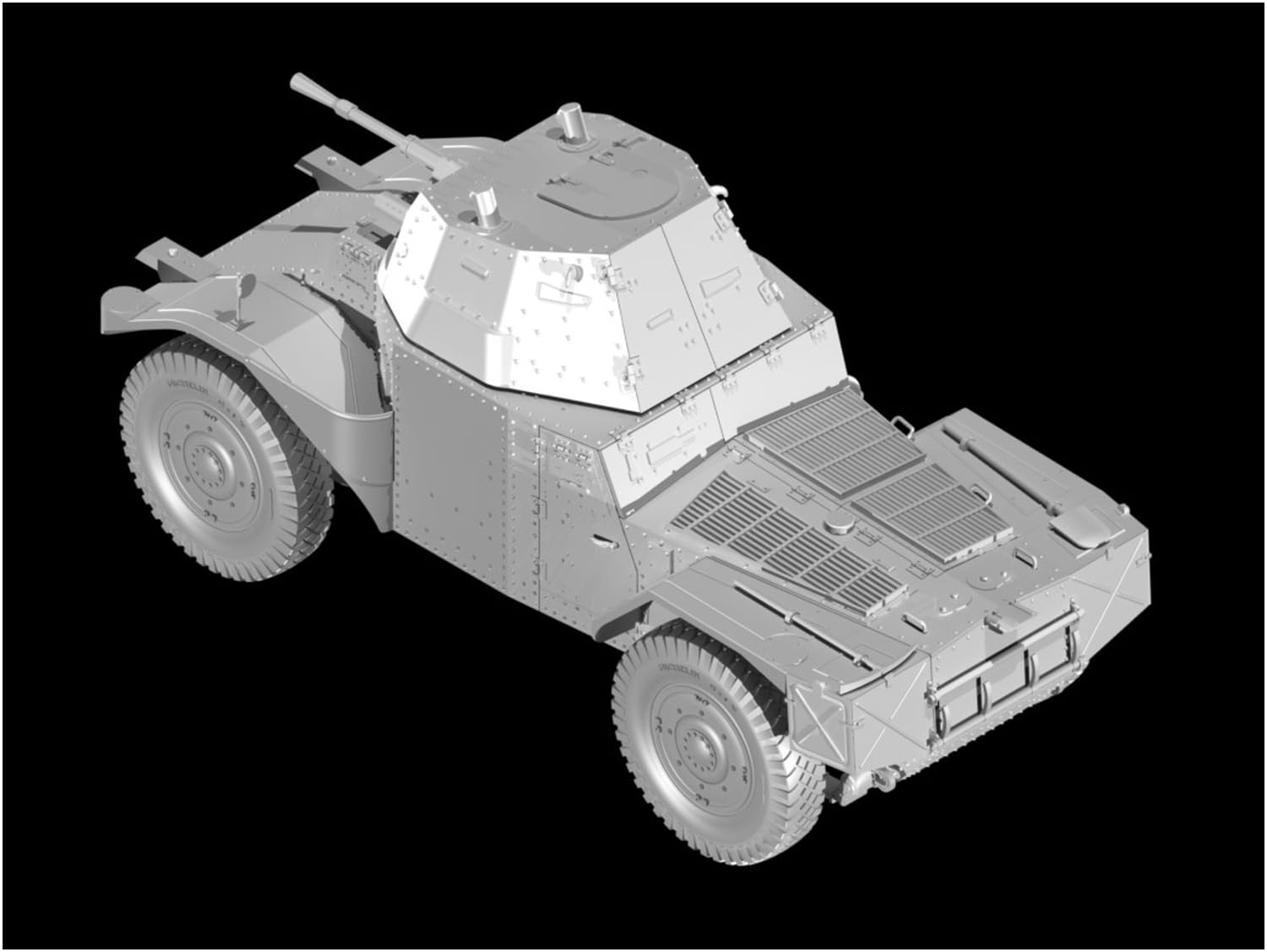 ICM 1/35 035373 AMD 35 Panhard 178, Kit de Modelo de plástico