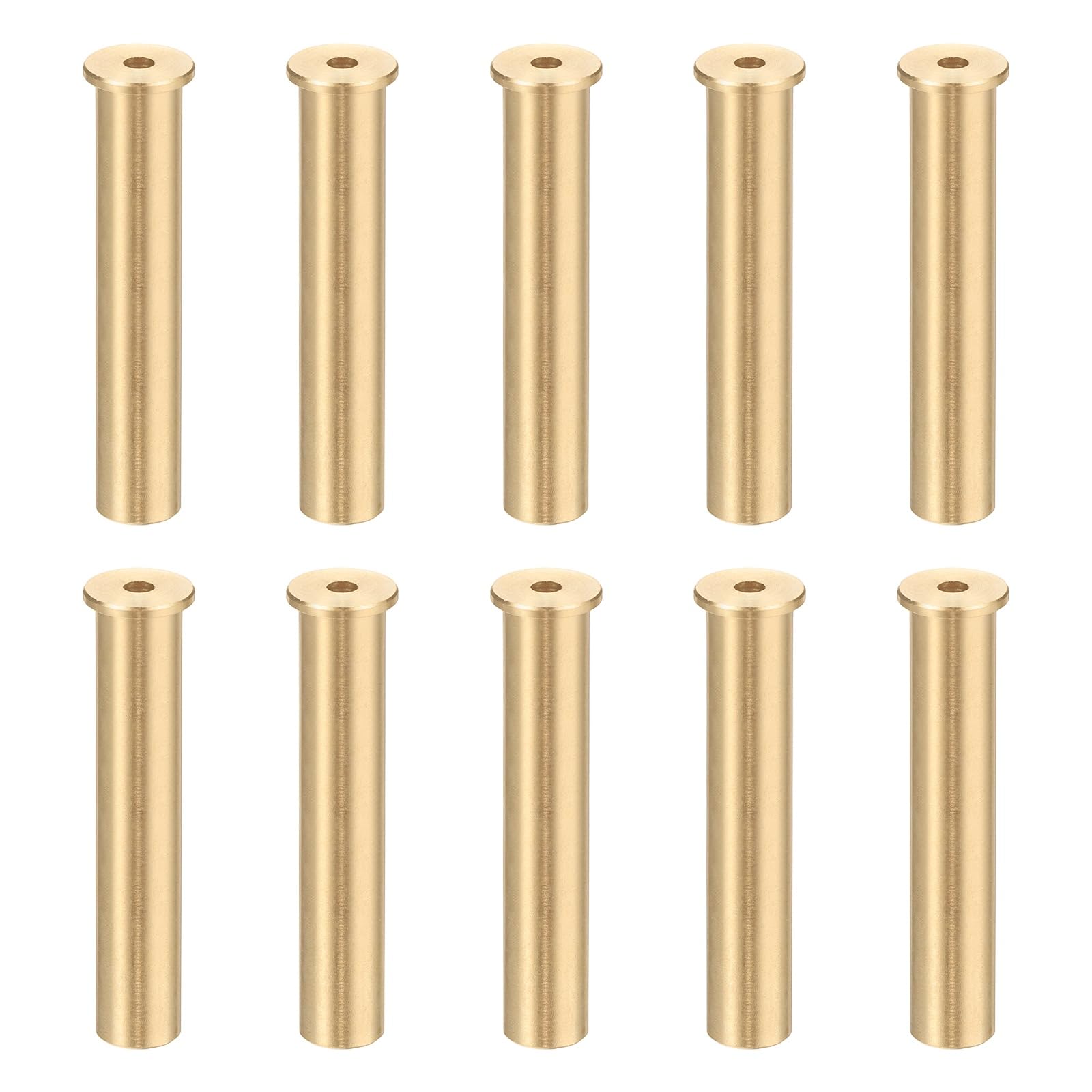YELARXI Golf Brass Tip Weights, Club Weight Head Accessories Reusable Plug Insert Golf Weighted Spike for Steel Wood Iron Shaft 5Pcs & 10g -Fit For(0.355"/0.370" Pointed Shaft)