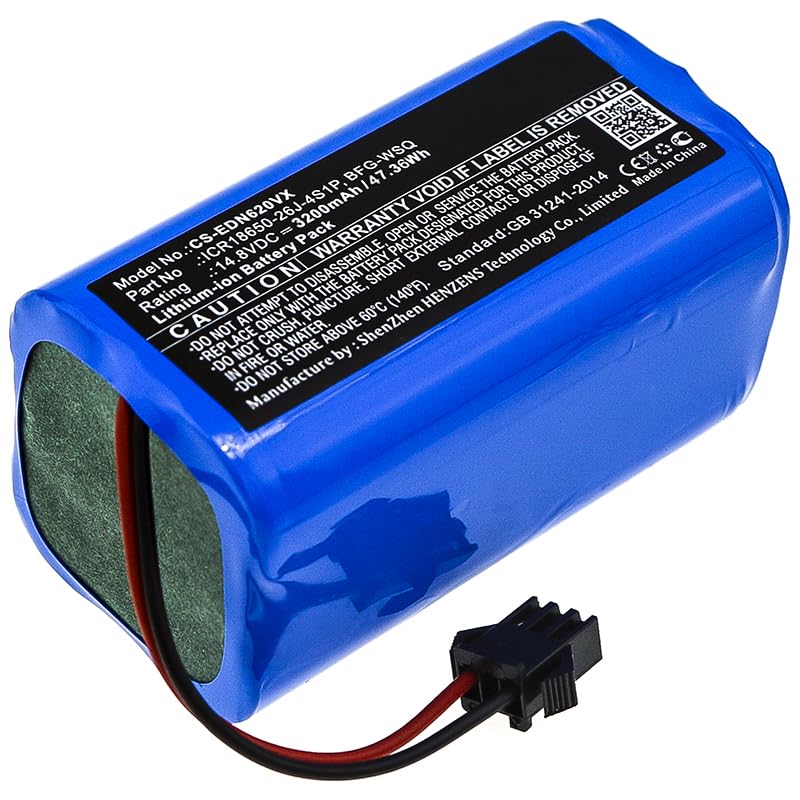 HVH 3200mAh Battery Replacement for Eufy RoboVac 15T, 25C, 30, 30C, 35C, E5, G10, G15, G20, G30, R450, R500, T2150, 11, 11C, 11S, 12, 15C, 15C, Edge