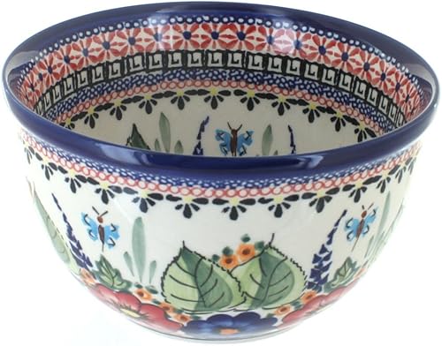 Blue Rose Polaco Pottery Ballina - Cuenco para mezclar pequeño