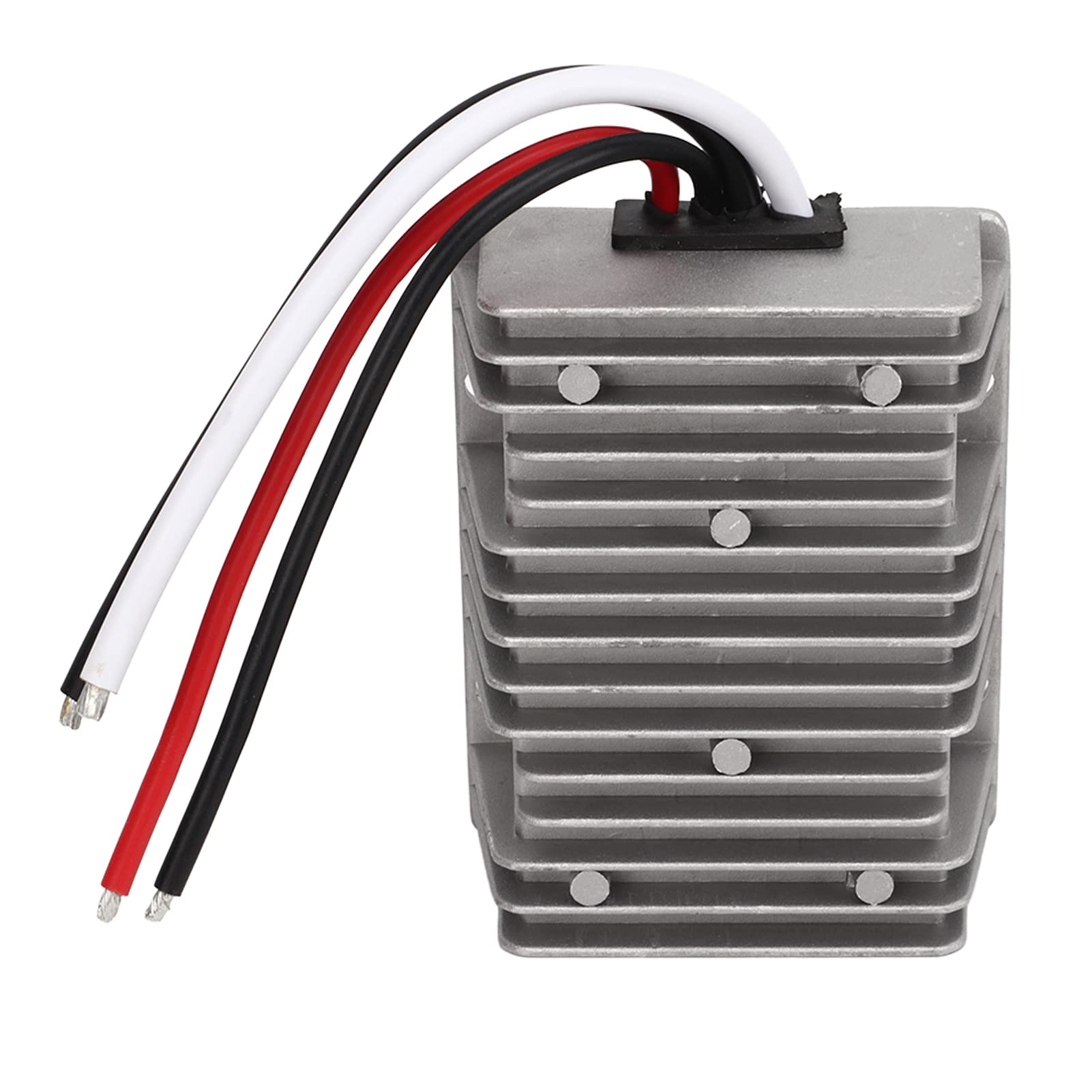 Tbest Przetwornica Napięcia 24V na 12V 40A 480W DC, Regulator do zastosowań | Overload , for cart truck LED lights, stable DC transformer, metal housing