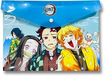 Amazon.co.jp: 鬼滅の刃 クリアファイル 12冊セット A4 横 4種類