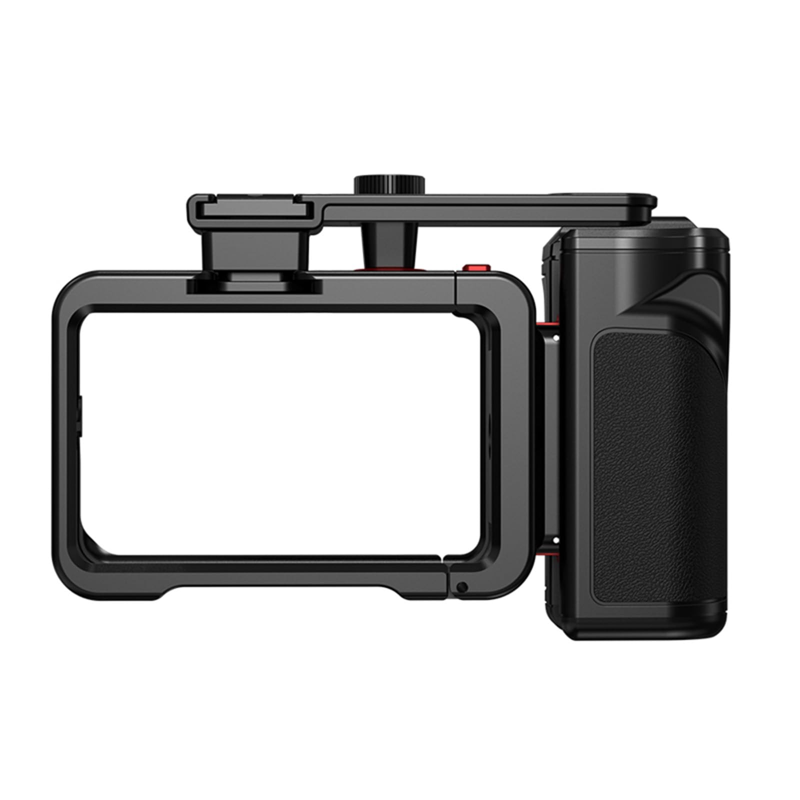 Zestaw metalowych uchwytów ulicznych do DJI Osmo Action 5 Pro / 4/3 z klatką, zestaw uchwytów fotograficznych, magnetyczne szybkie zwalnianie, przycisk migawki, zimna stopka, osłona obiektywu