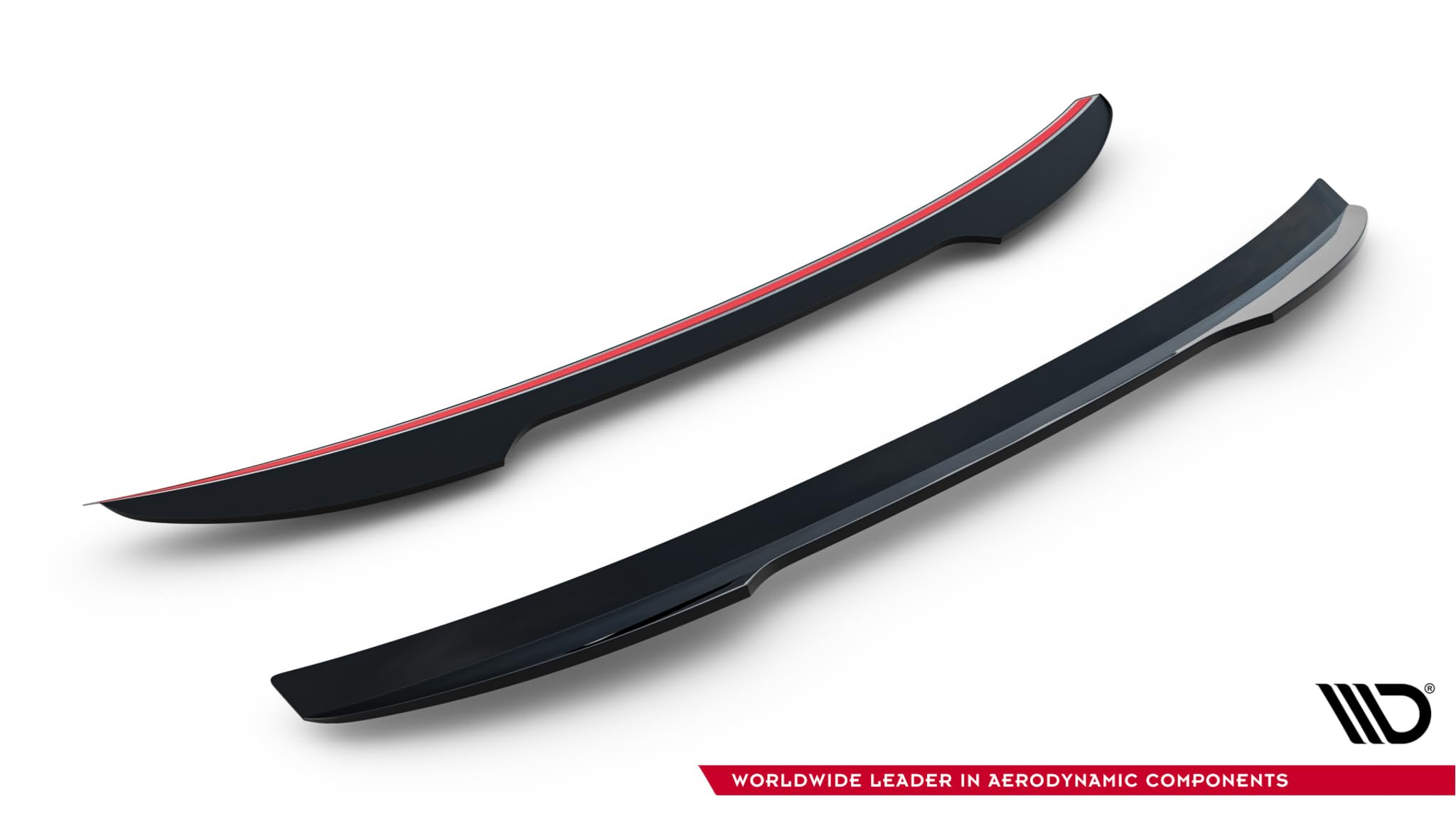 Maxton Design Heckspoiler Lippe für Audi S5 / A5 S-Line Coupe 8T B8 (2007-2015) Hochglanz schwarz