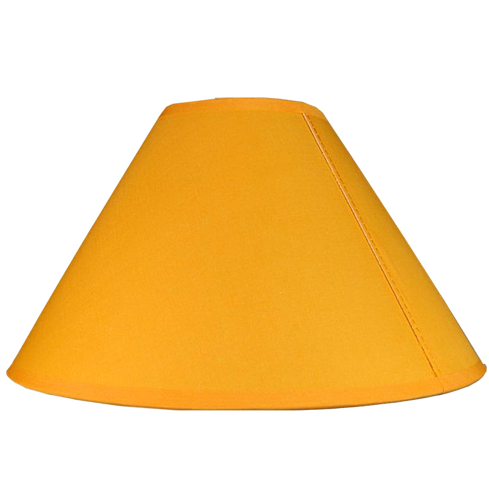 Loxton Lighting Mustard Empire Cotton Coolie Lamp Shades For Table Lamps And Pendant Ceiling Lights - 30Cm Dia Cream (Mustard)