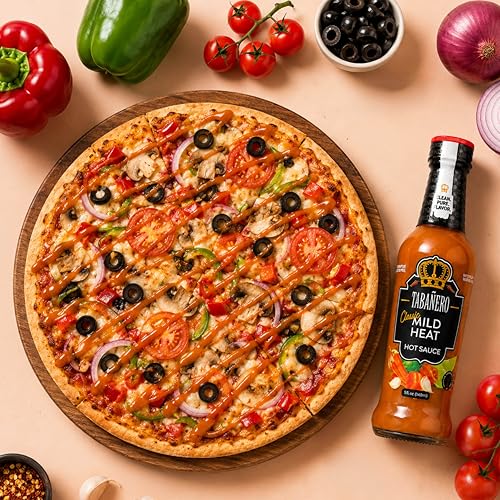 Image of Tabanero Classic Mild Heat Hot Sauce, All Natural, Small Glass Bottle, 5 oz