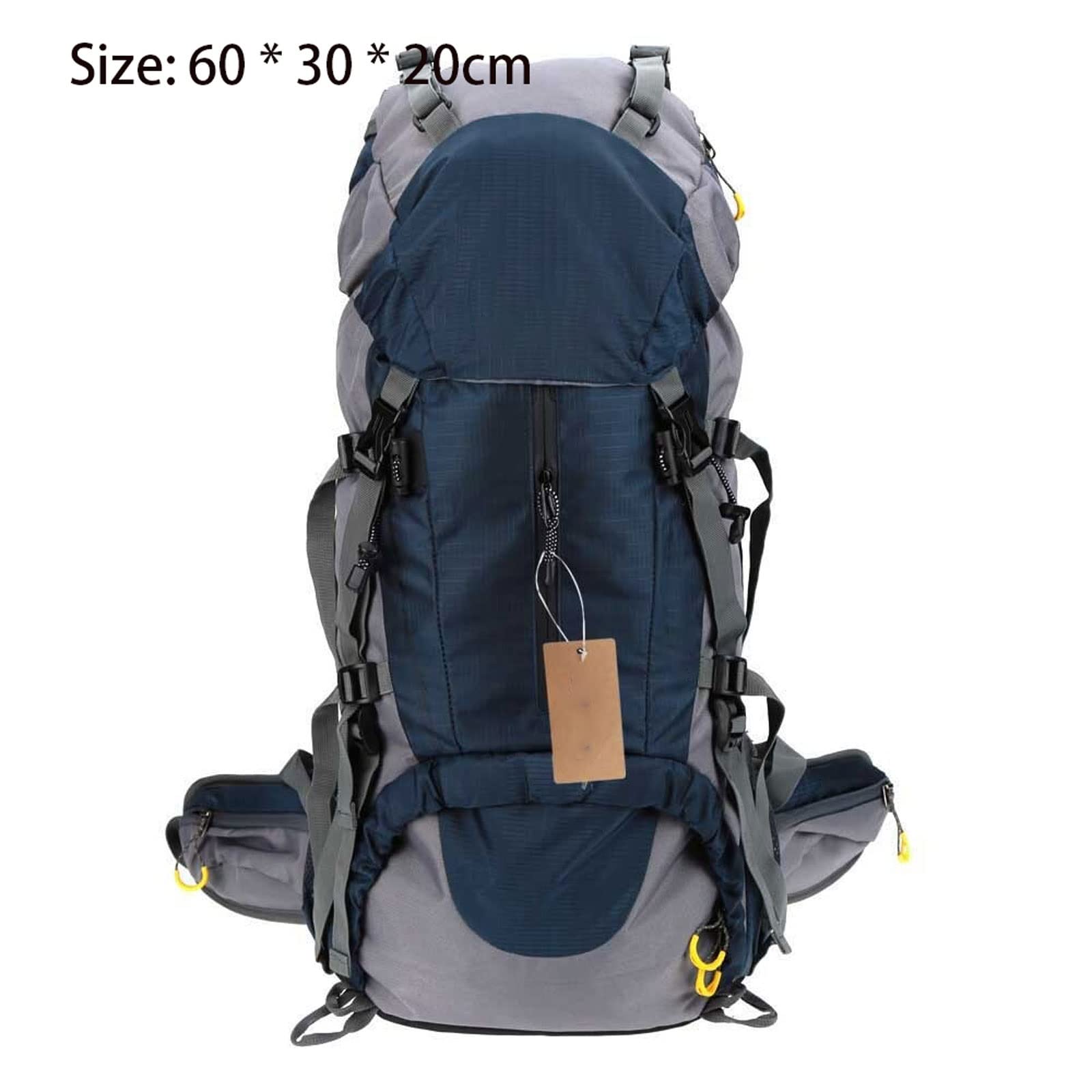 Plecak turystyczny Plecak Wodoodporny Outdoor Sport Turystyka Trekking Camping Plecak podróżny Pakiet Alpinizm Wspinaczka Pokrowiec przeciwdeszczowy, Jeden kolor, rozmiar uniwersalny