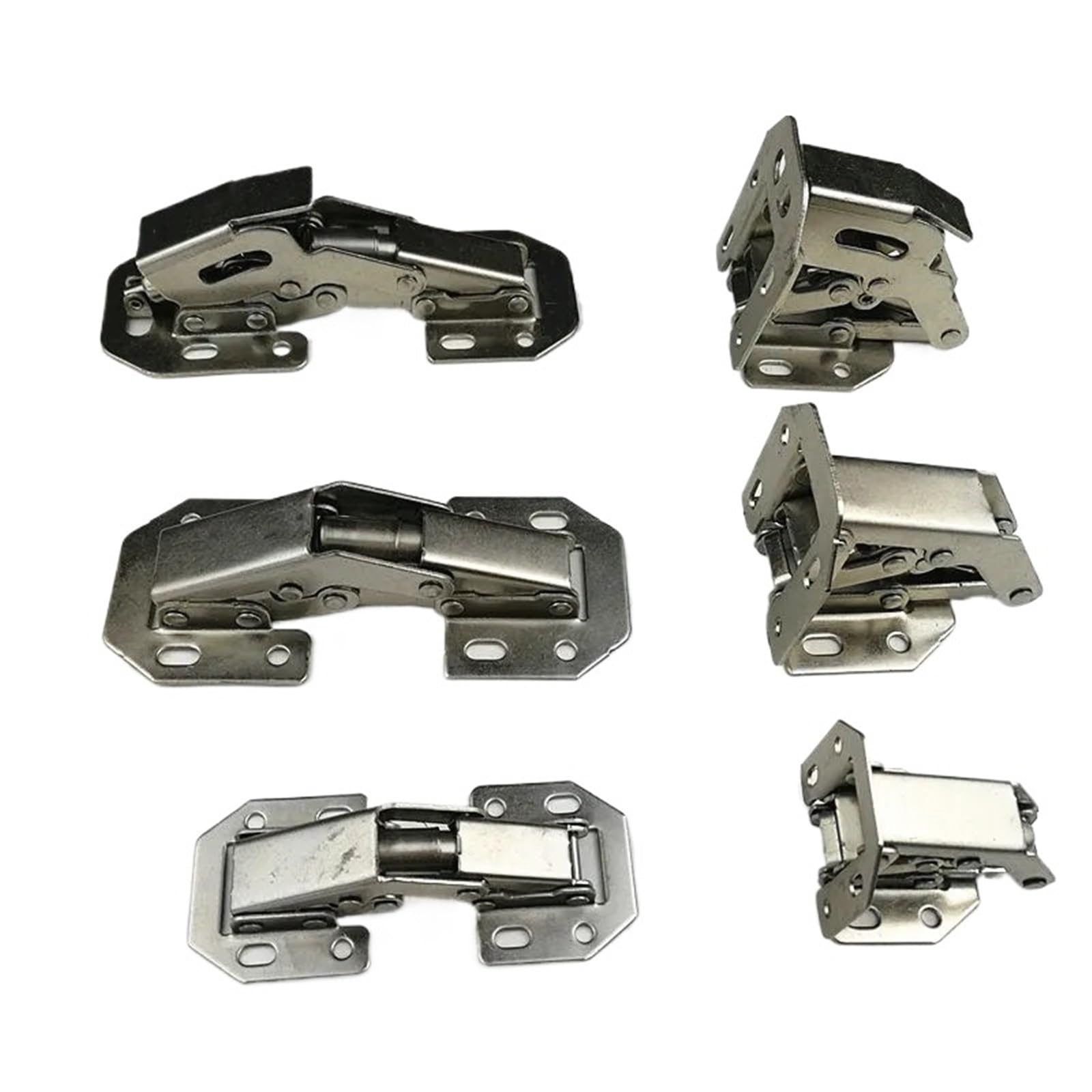 Kdhcvkz 3 Inch 1Pcs 90 Degree Not Drilling Hole Cabinet Hinge Door Hinges(3 Inch)