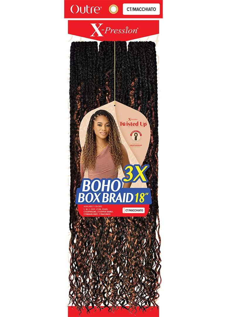 Amazon.com: Outre X-Pression Twisted Up - Boho Box Braid 18