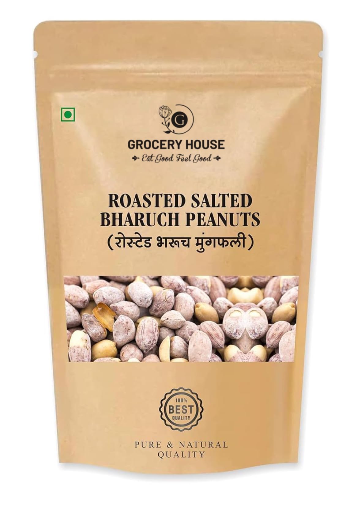 Grocery House Roasted Salted Peanuts Seeds (Bharuch Gujrat Special) Mungfali Dana Namkeen Spicy Chakna (pack of 400 gram) (B08PDLQLJ1) Amazon Price History, Amazon Price Tracker