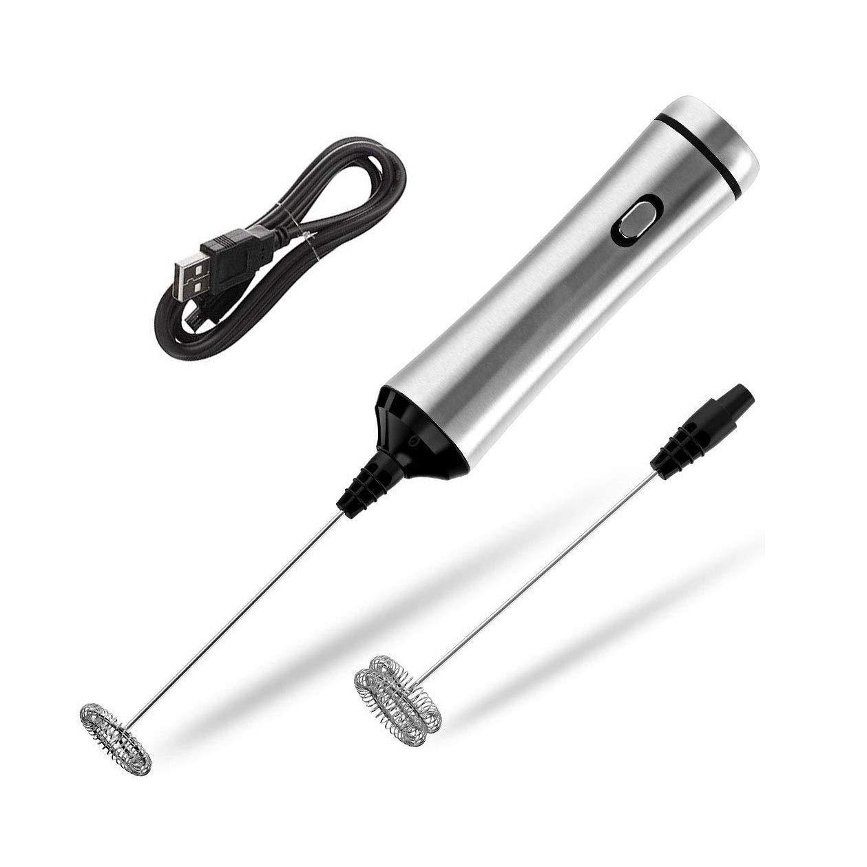 Mousseur à lait électrique portable pour réussir votre mousse de café maison chaque matin
