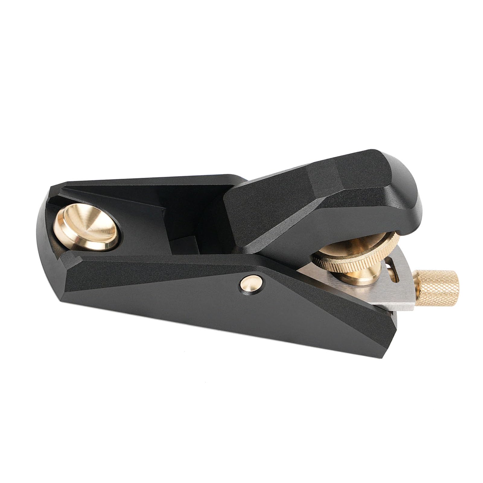 Cepillo Mini de Aluminio, Herramienta de Carpintería de Ángulo Bajo