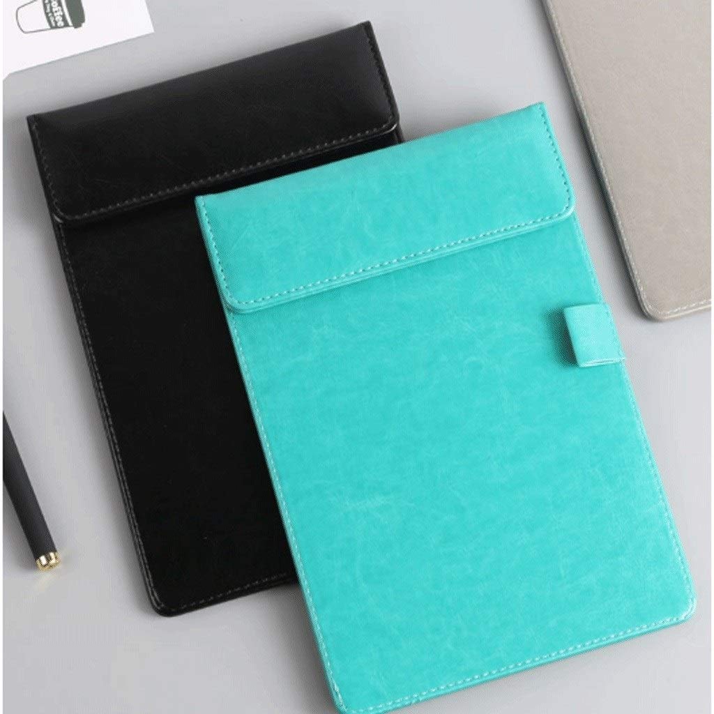 Zwischenablage für Bürobedarf 3 X Ordner Zwischenablage Ordner Konferenzordner for Legal Pad, Kunstleder Ordner Arbeit Schreiben Foldover Zwischenablage Haltbarer Clip mit niedrigem Profil