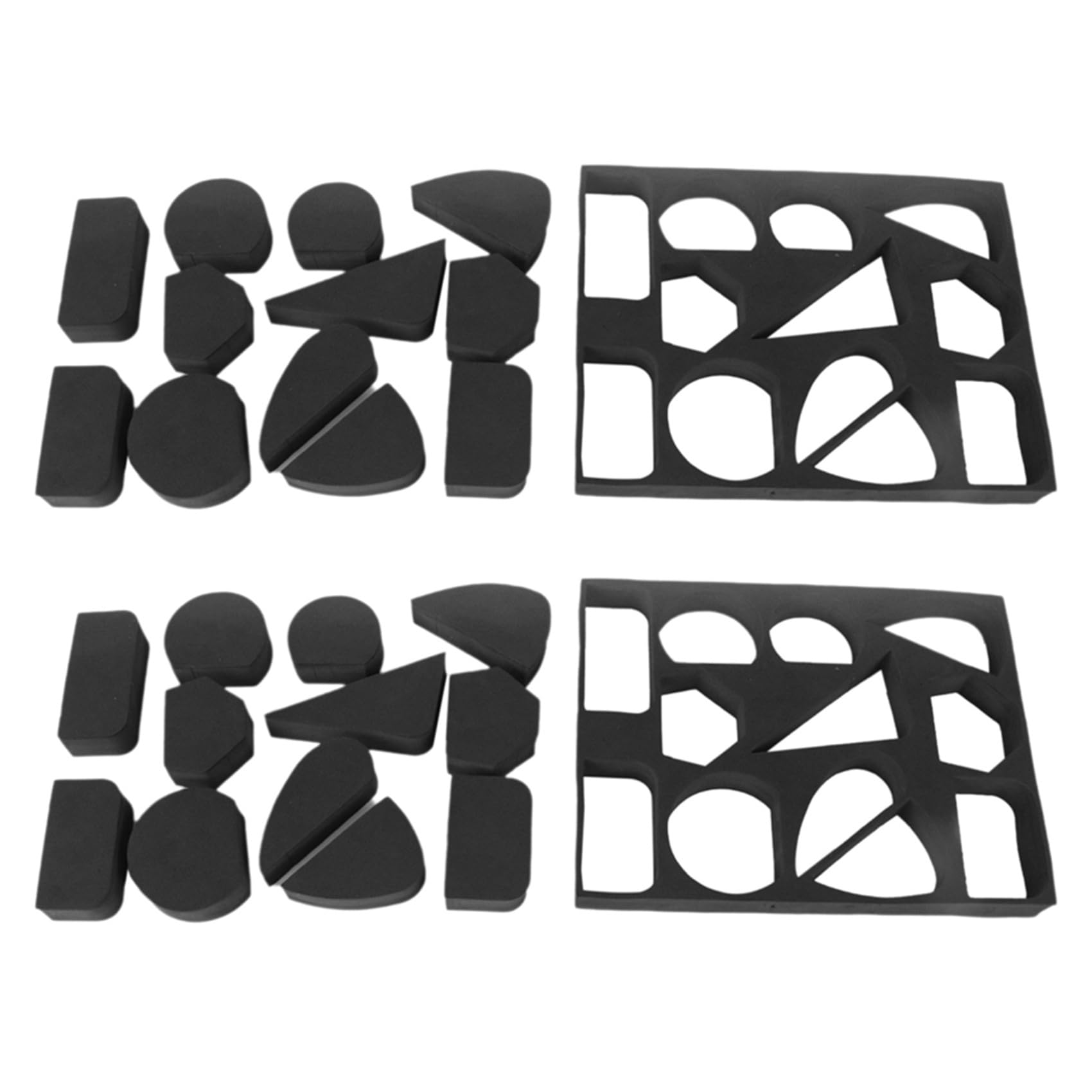 Vjsujehgy Pottery Mug Handle Molds Set of 24 DIY Cups Handle Making Mold Tool for Clay Ceramic Clay Cutters Coffee Mug Handle Mold
