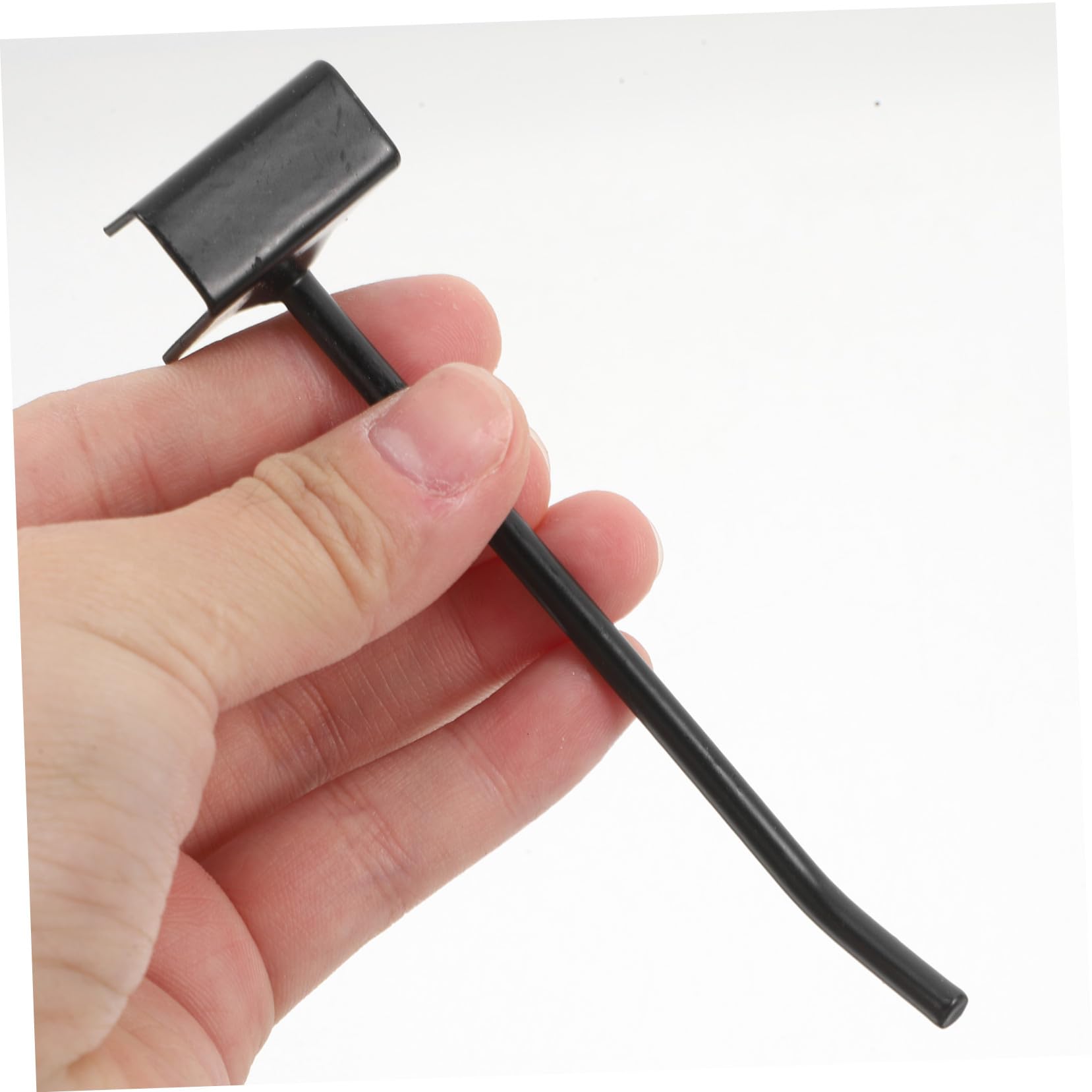 KOMBIUDA 48 Schwarze Metall Wandhaken aus Eisen für Schmuckpräsentation