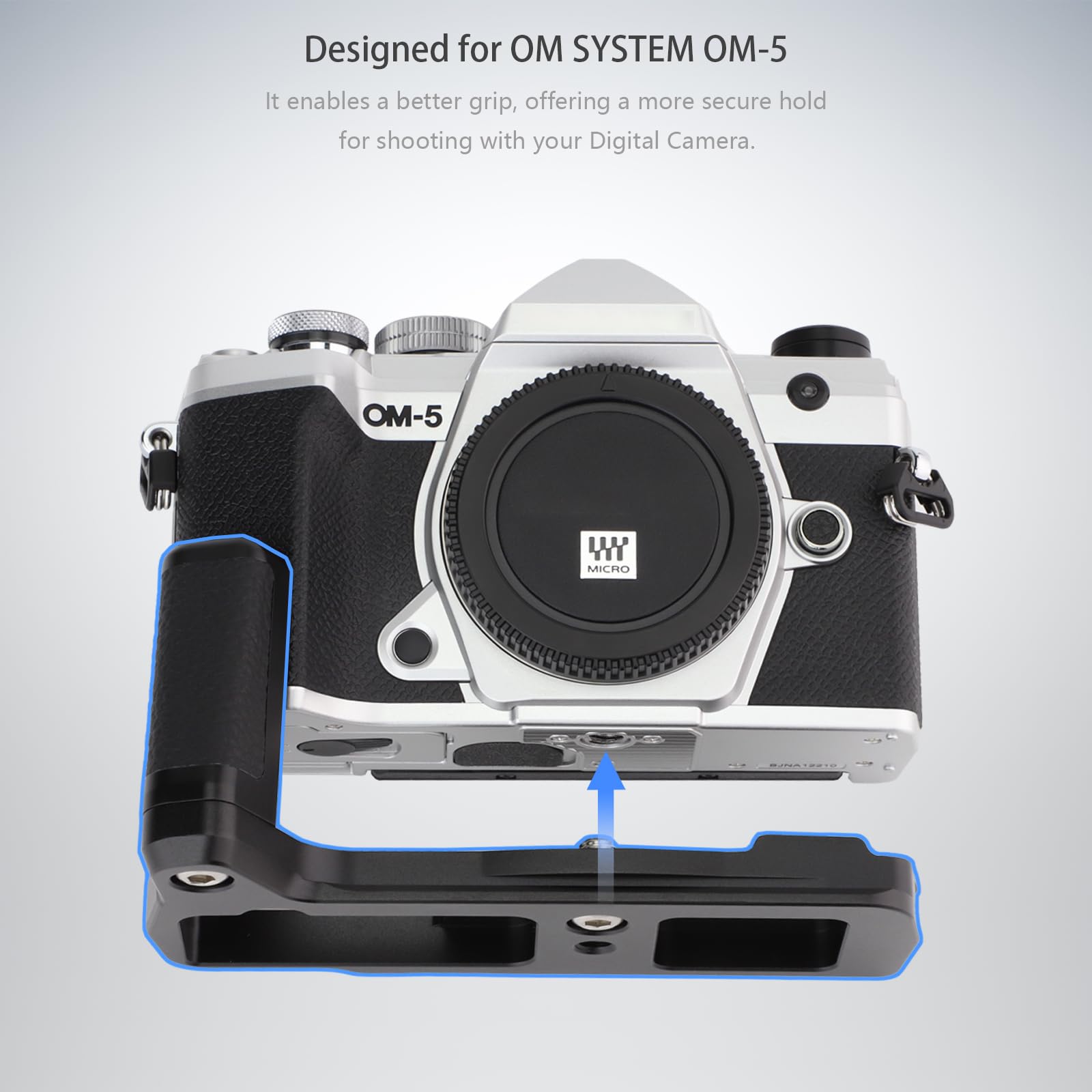 Amazon | Haoge HG-OM5 カメラブラケットホルダー ハンド