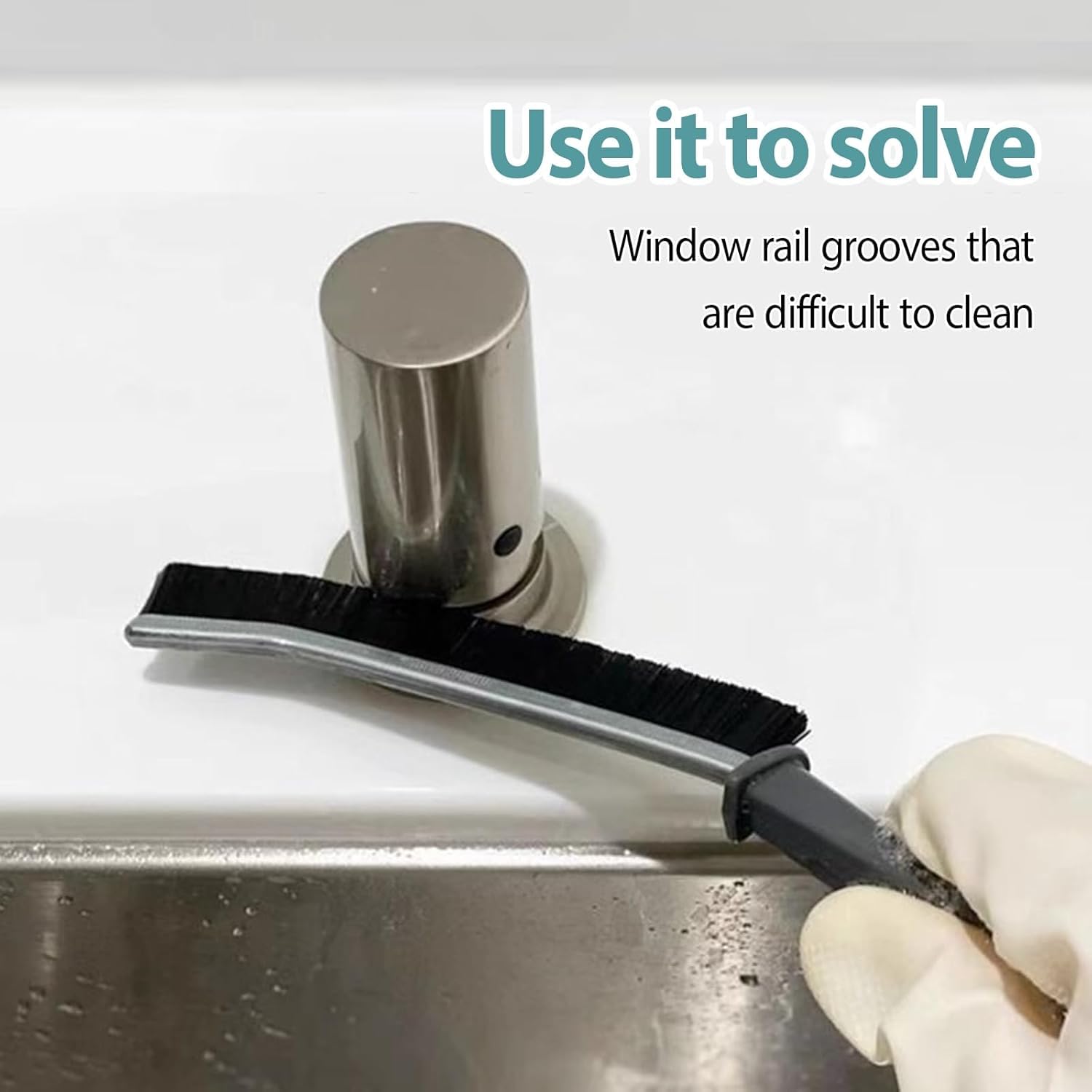 SARTHU 5 pcs Gaps Cleaning Brush, Dead Corners Multifunctional Brushes,Groove Gap Cleaning Tools, Flexible Cleaning Brushes for Narrow Spaces,Bathroom Kitchen Tiles Window Slots 3