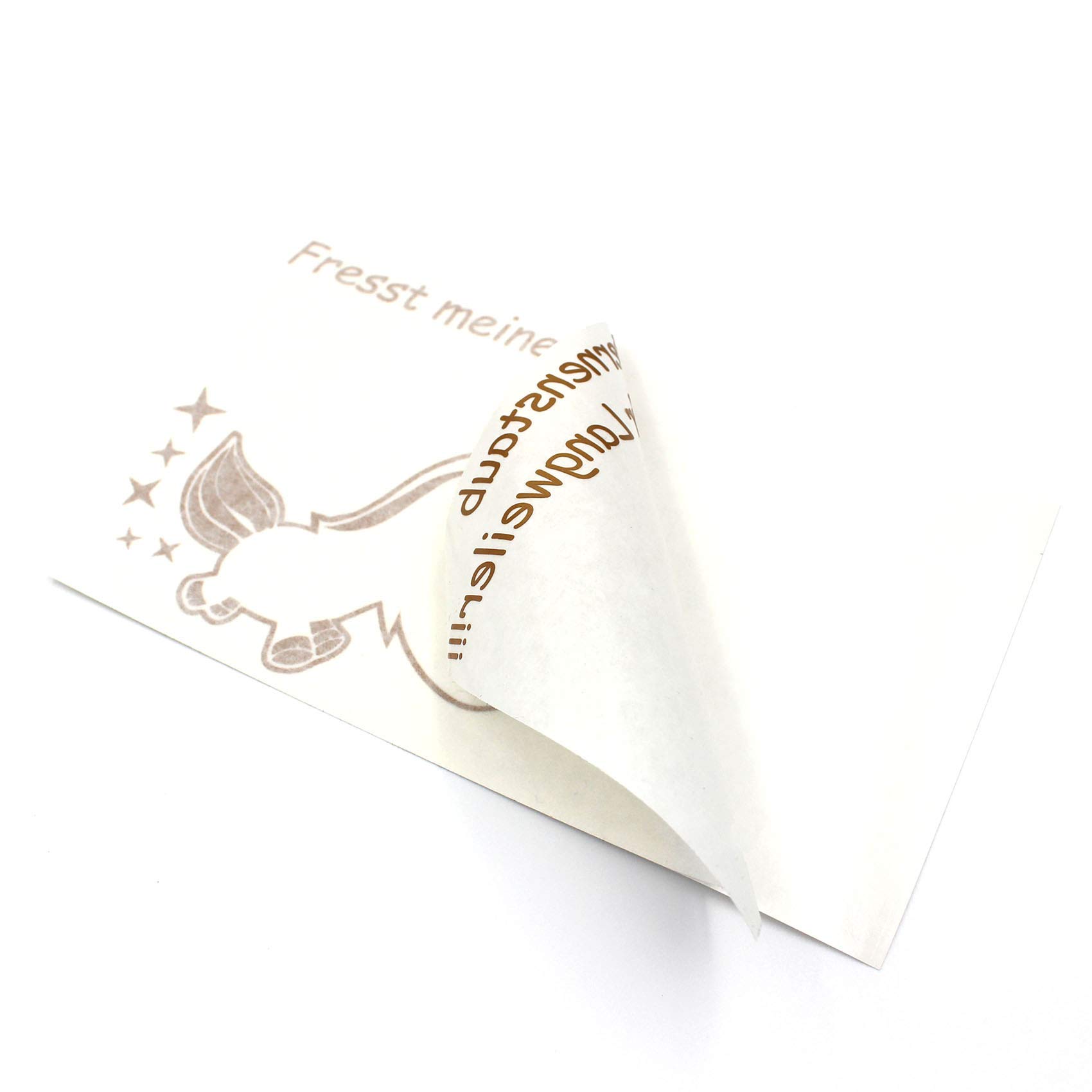 Finest Folia Unicorn Stardust Sticker 13 x 11 cm Fun Sticker for Car Decoration Unicorn Car Sticker (K074 Gold Metallic) - Image 3
