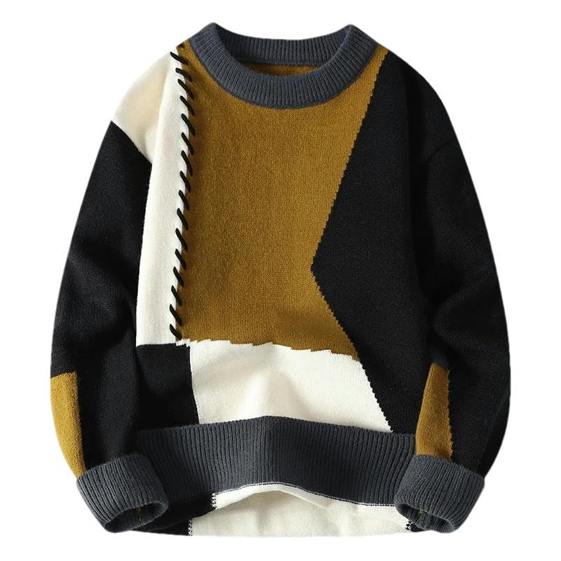 Pull casual homme anti-froid style coréen pour ne plus sacrifier le look en hiver