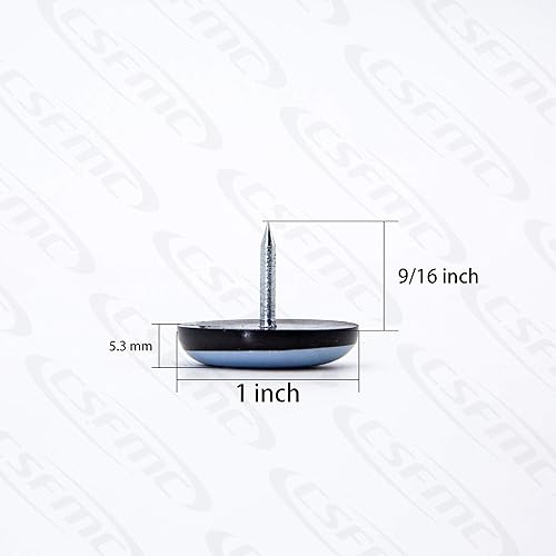 Miniatura 2 de Almohadillas deslizantes de teflón para muebles, mesasillaarmariosofá, tamaño pequeño, patas de muebles de proteger el suelo, bloque deslizante de