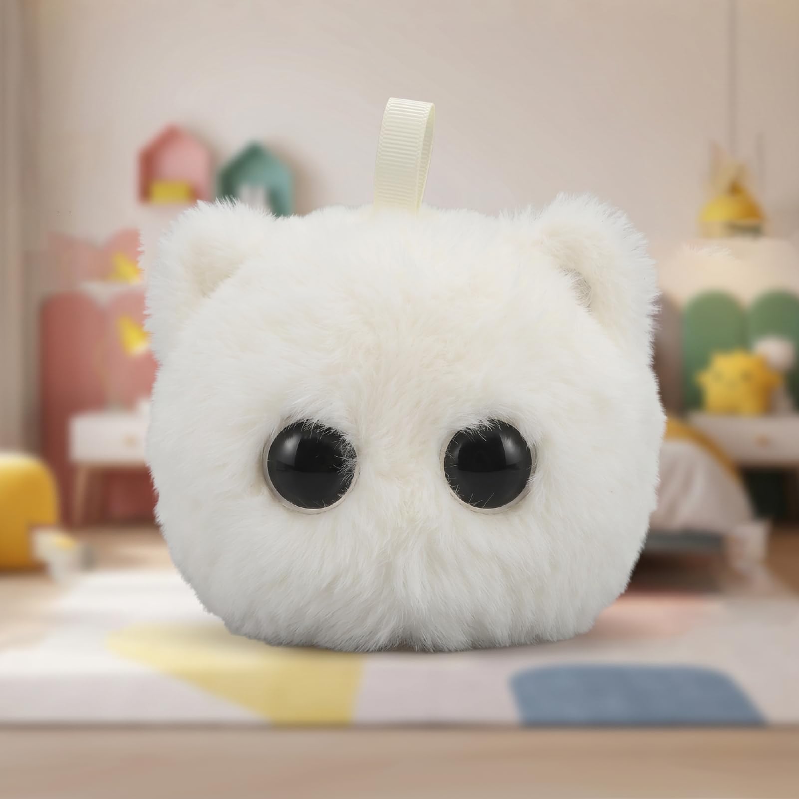 XUMIUZIY Muñeco de Peluche IA con Soporte Emocional y Clonación de Voz,