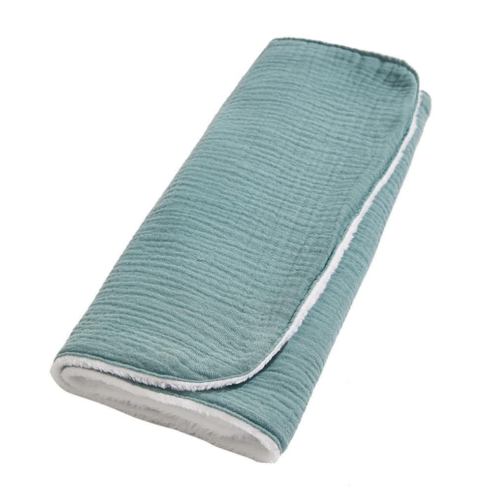 Panni in Mussola Extra Assorbenti e Morbidi per Neonati 10 Pezzi 25 * 58 Cm Cotone Crespo più Pile (10 installazioni)