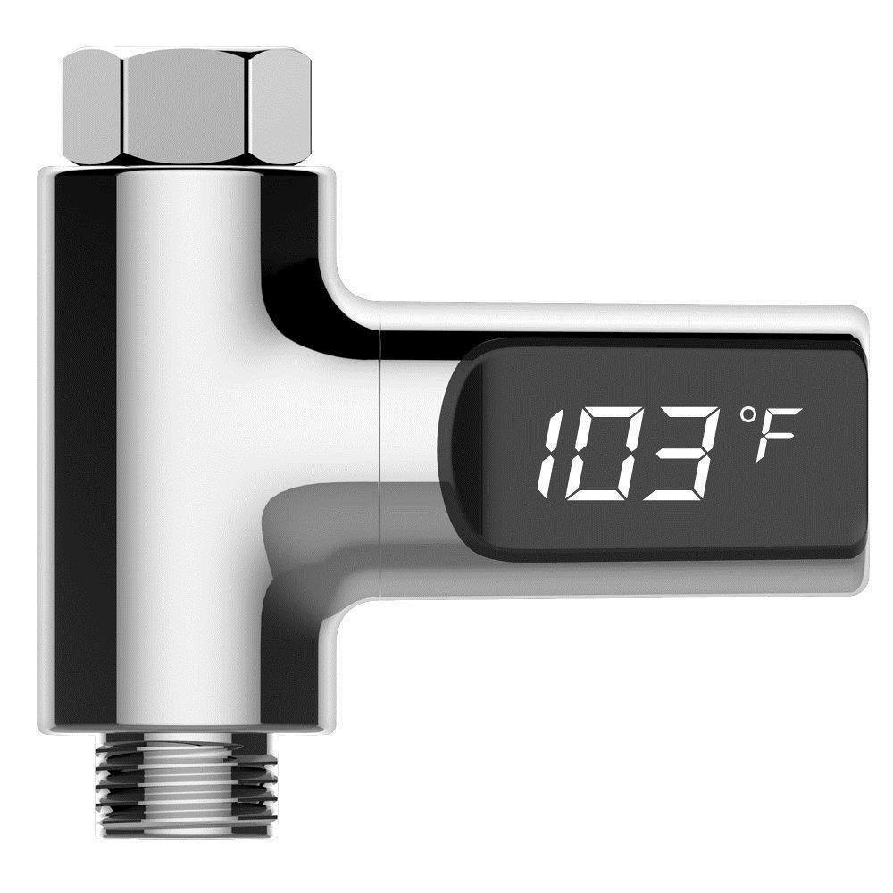 Shower Temperature Monitor LW101 Display Fahrenheit Home Water