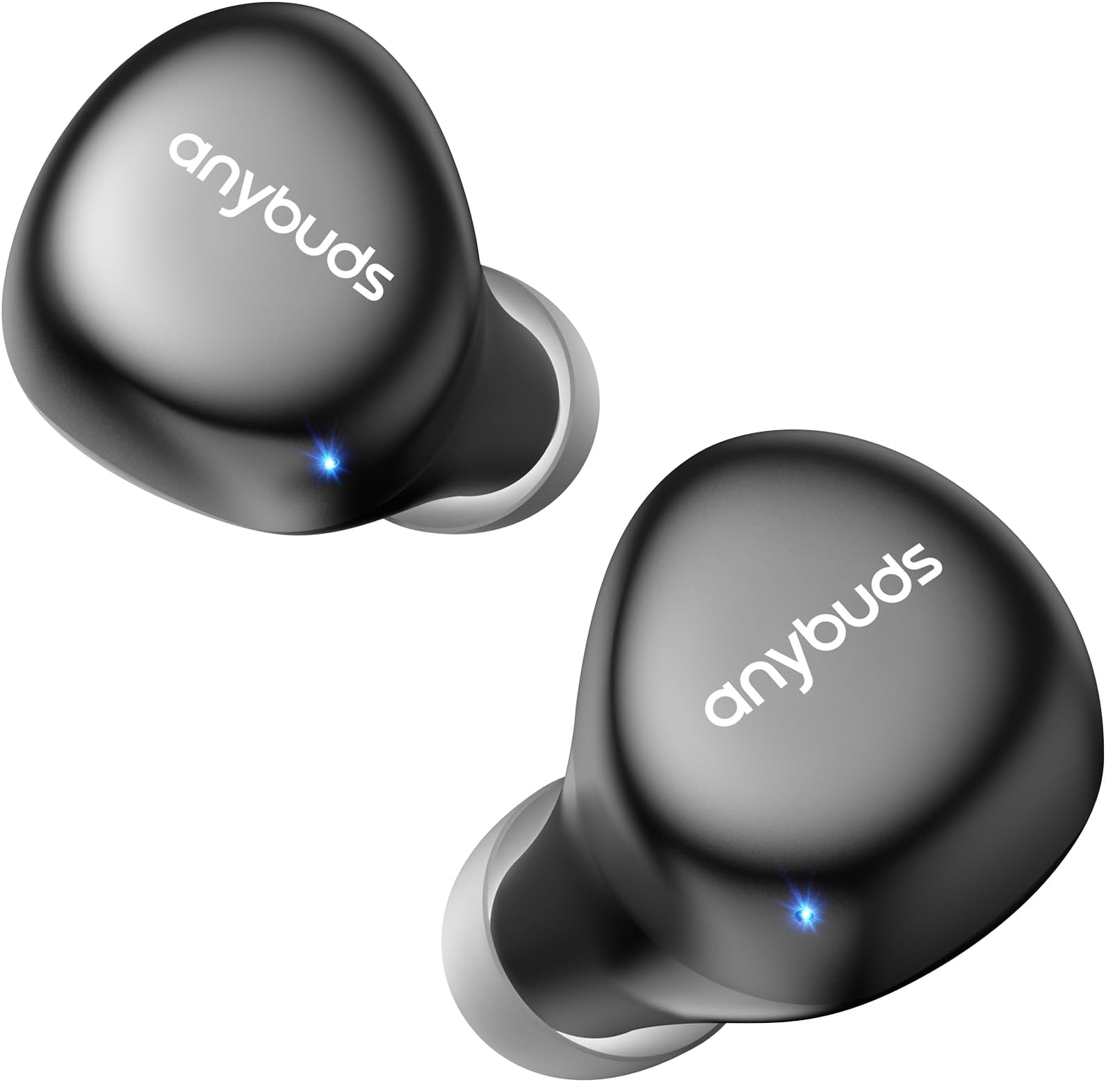 Anybuds Ture Wireless Earbuds Bluetooth 5.3 Waterproof Ear buds CD-Quality Sound 30H Playback Built-in Mic Long Distance Connection In-Ear Wireless earphones for Sports with Shocking Bass Effect