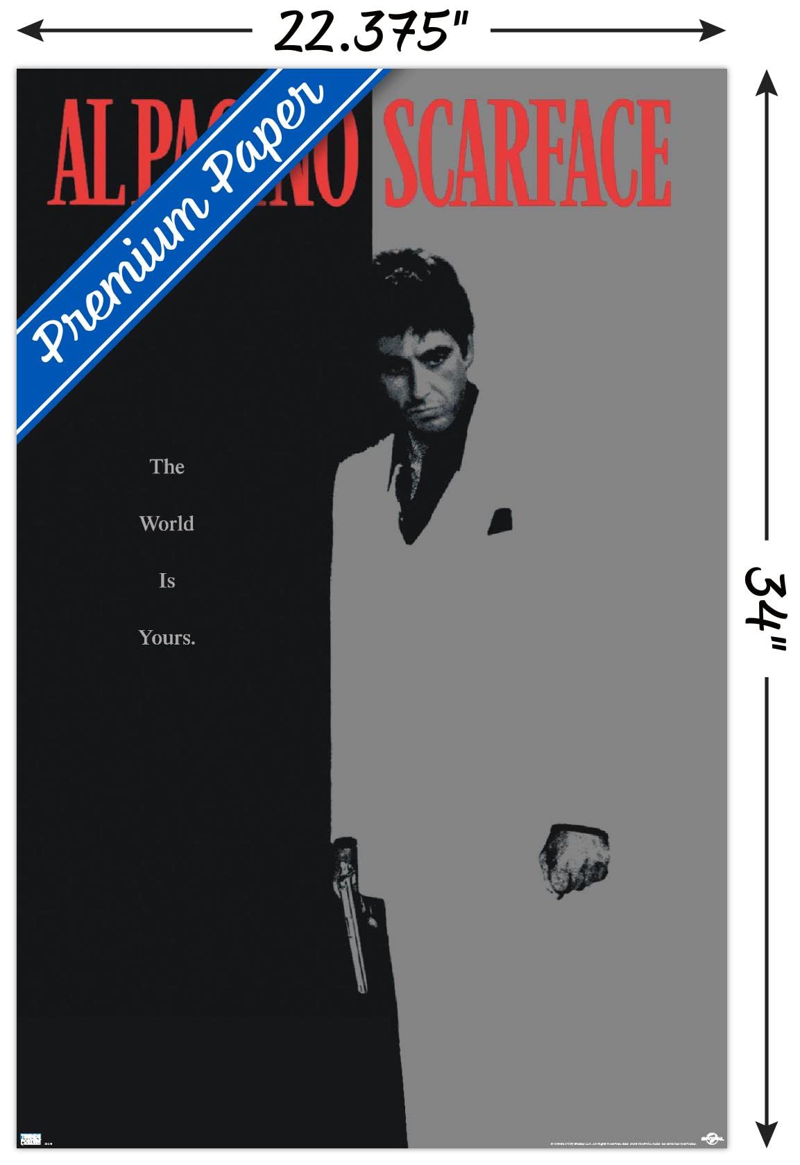 Amazon.com: Trends International Scarface - One Sheet Wall Poster