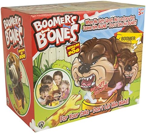 Think Stores Boomer's Bones Beware of Dog Interactive Card Game for Kids