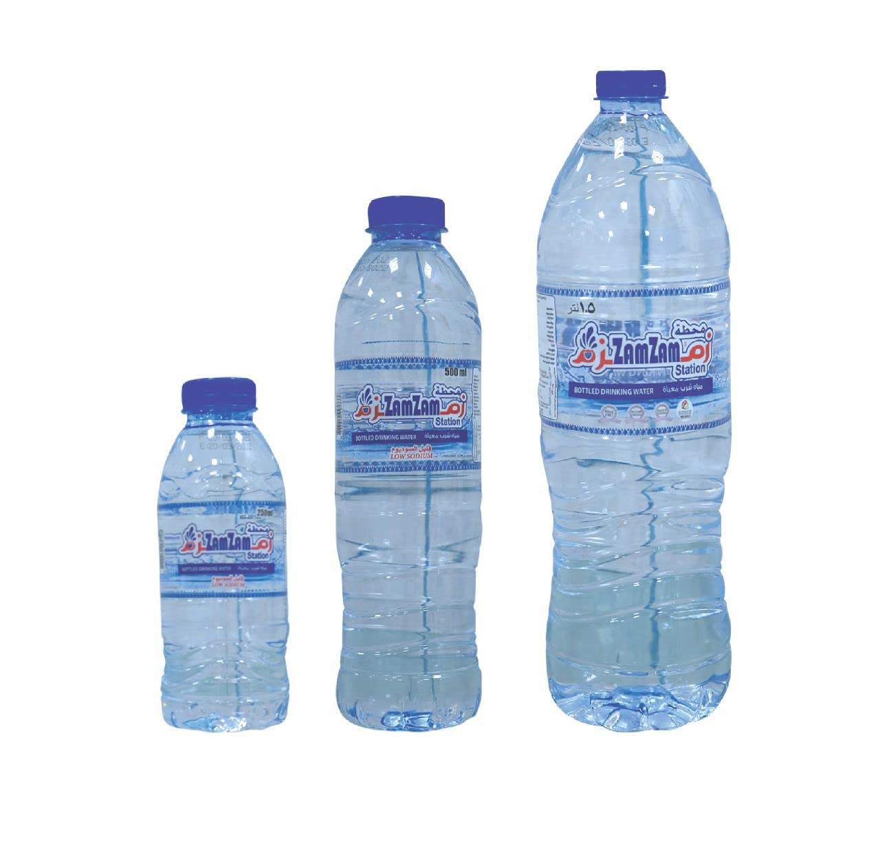 ZamZam Station Bottled Drinking Water Low Sodium 250ml, Pack of 30